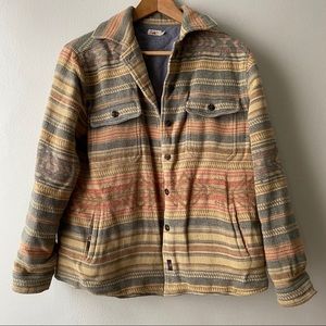 Faherty Women’s Printed Work Jacket Small